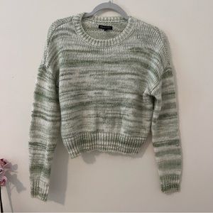KENDALL & KYLIE Green Knit Sweater